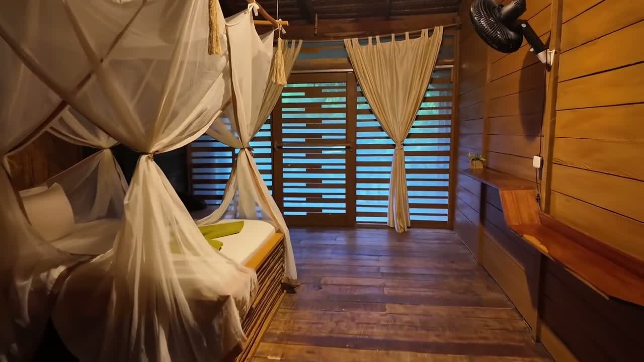 A garden retreat, with comfort inside